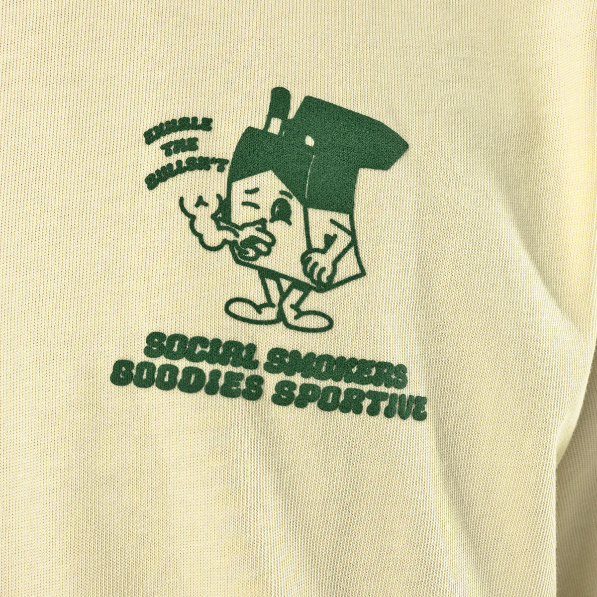 Goodies Sportive - Social Smokers Tee - Butter