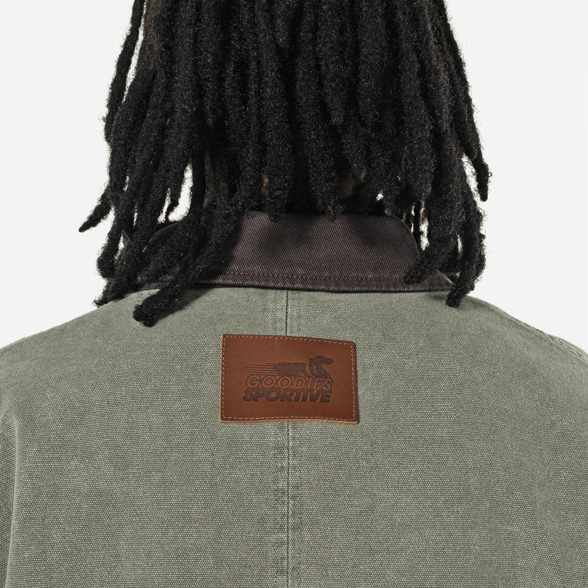 Goodies Sportive - Thyme Jacket Vintage Effect - Green
