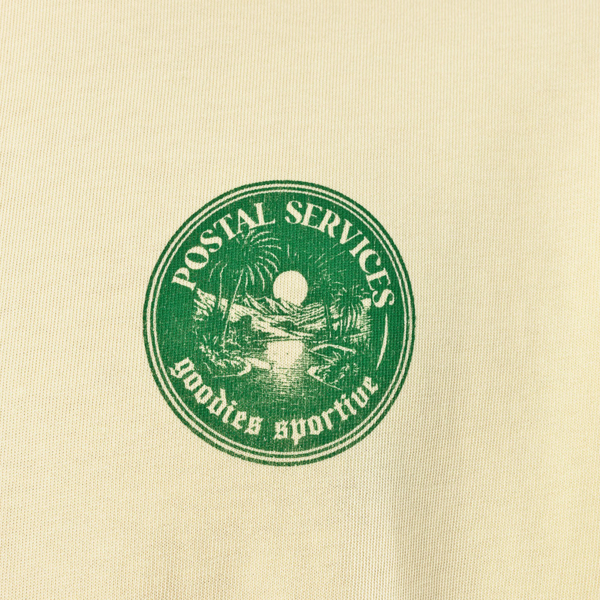 Goodies Sportive - Vintage Postal Service Tee - Butter