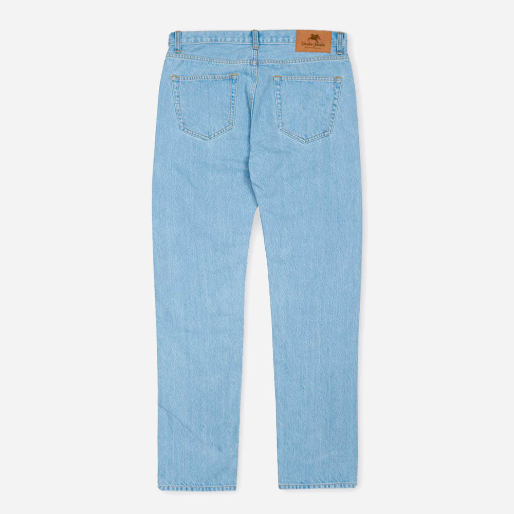 GOODIES SPORTIVE - WIDE LEG JEANS - Blue