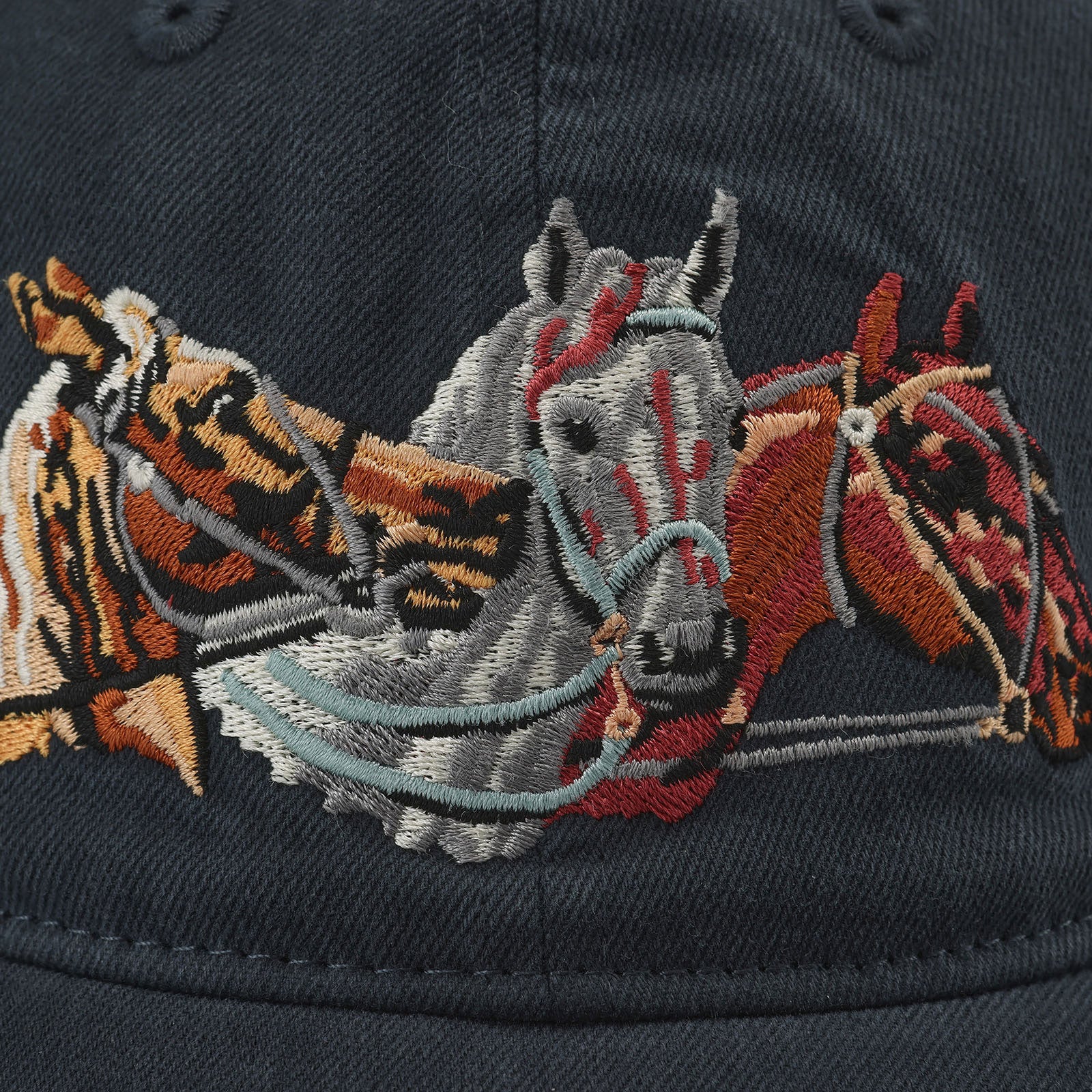 Hélas - Horses Cap - Navy