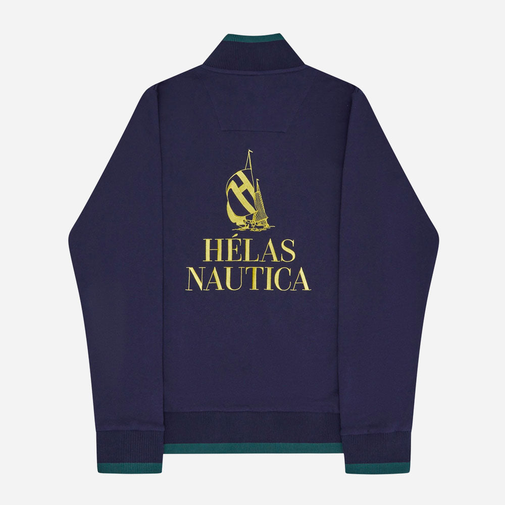 HELAS x NAUTICA - QUARTER ZIP - Navy