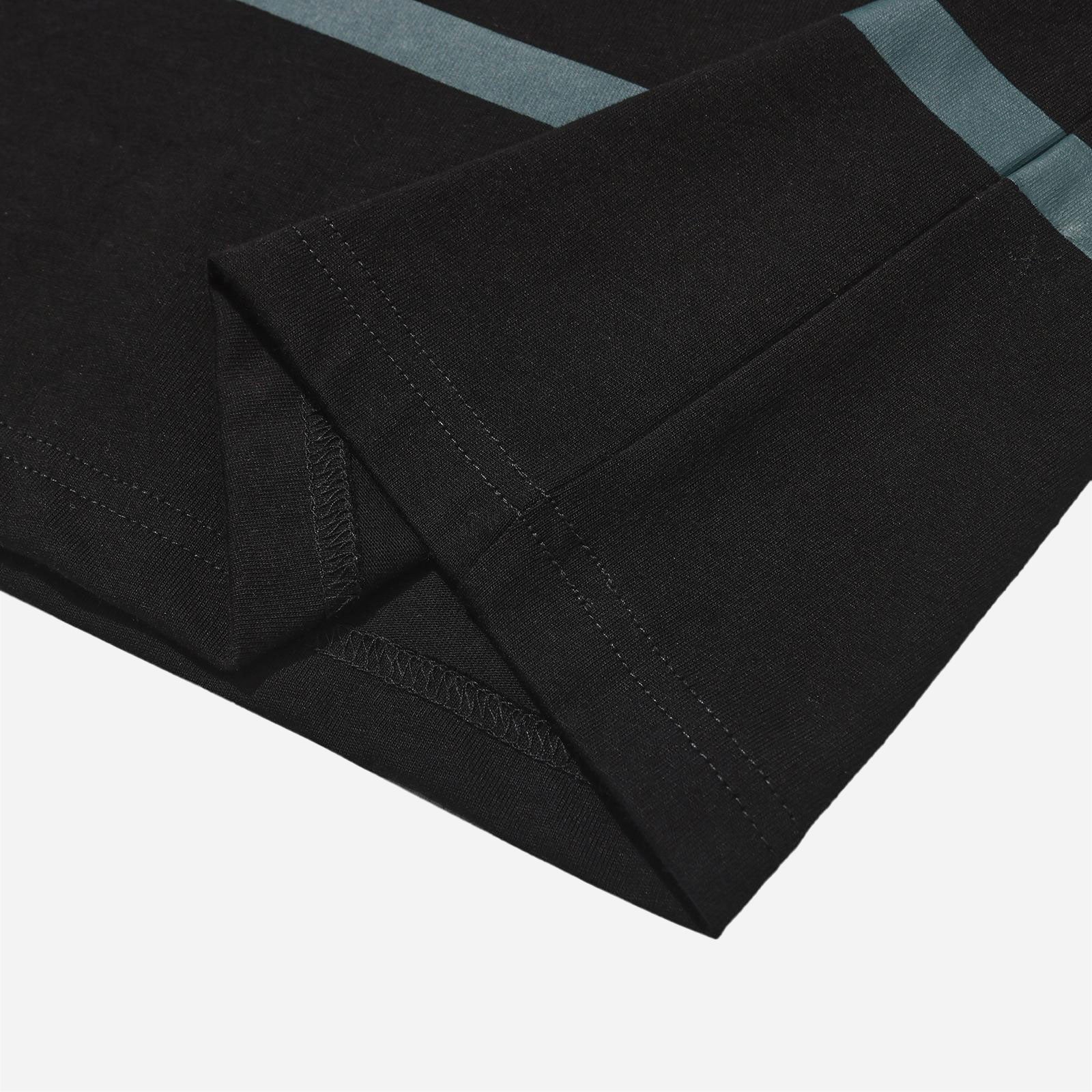 Hélas - Trait Tee - Black