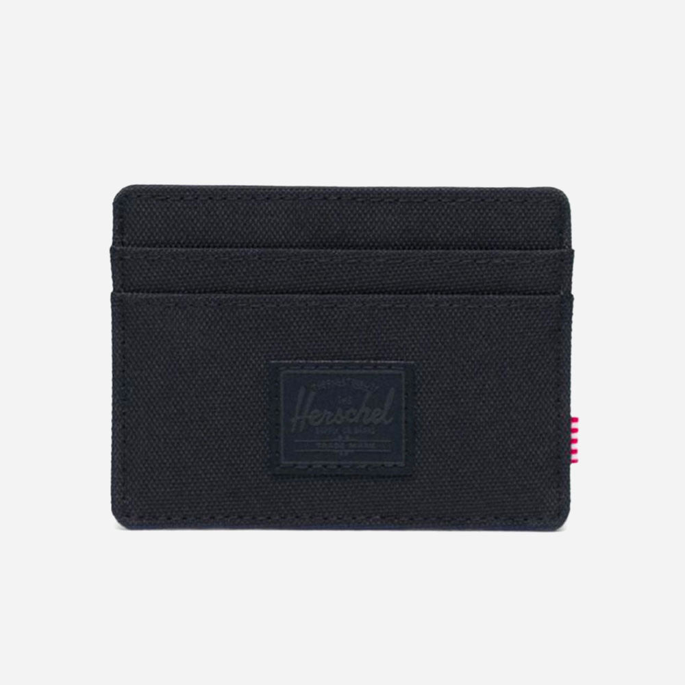 Herschel - Charlie + RFID - Black/Black