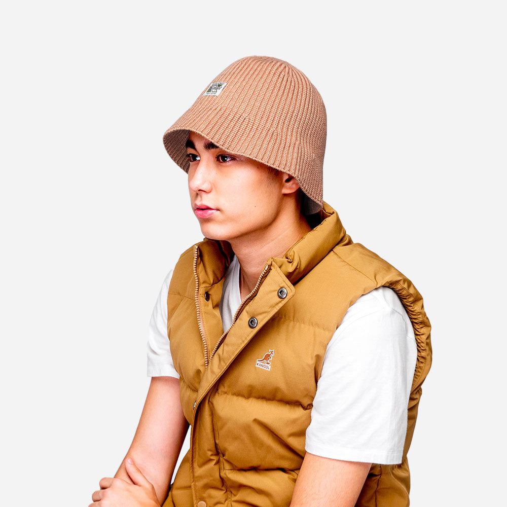 Kangol - Washed Knit Bucket - Oat