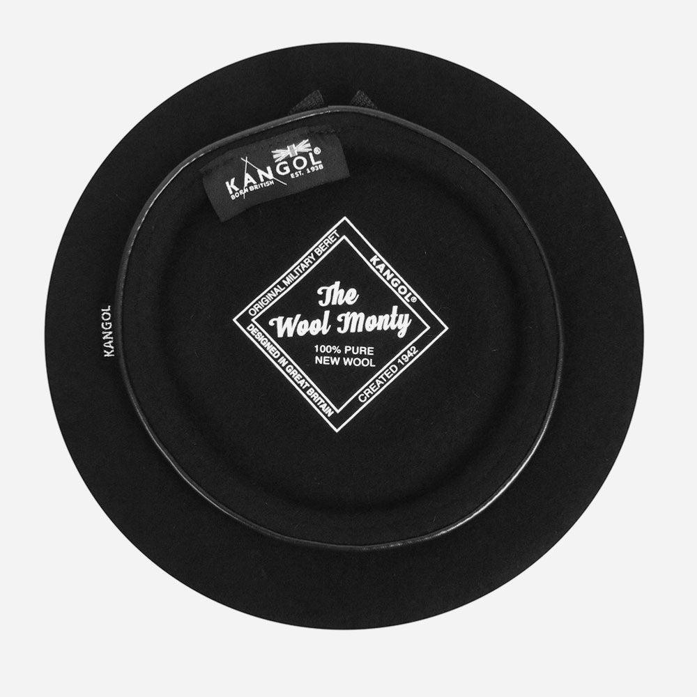KANGOL - MONTY BERET - Black