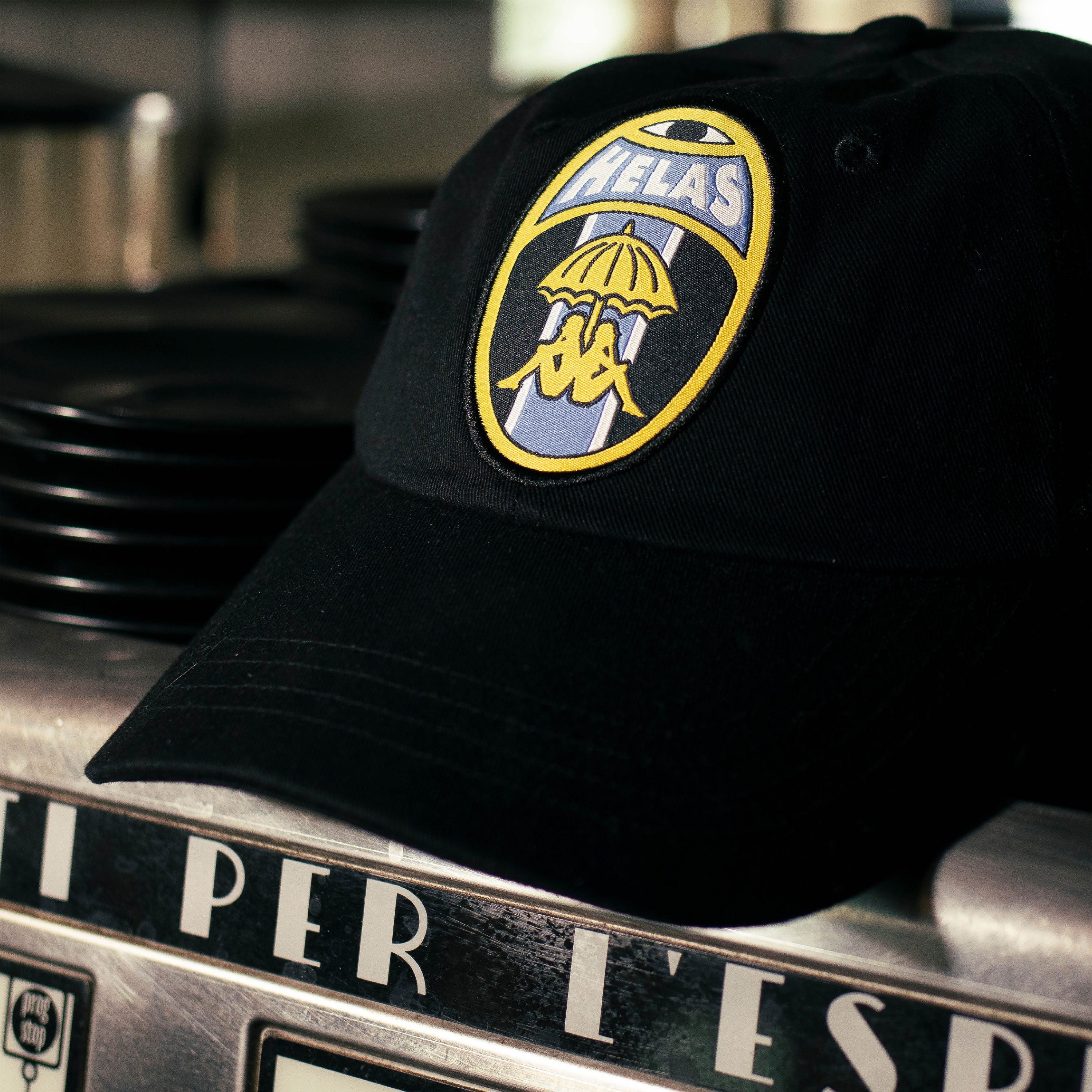 Kappa X Hélas - Authentic Galand Cap - Black
