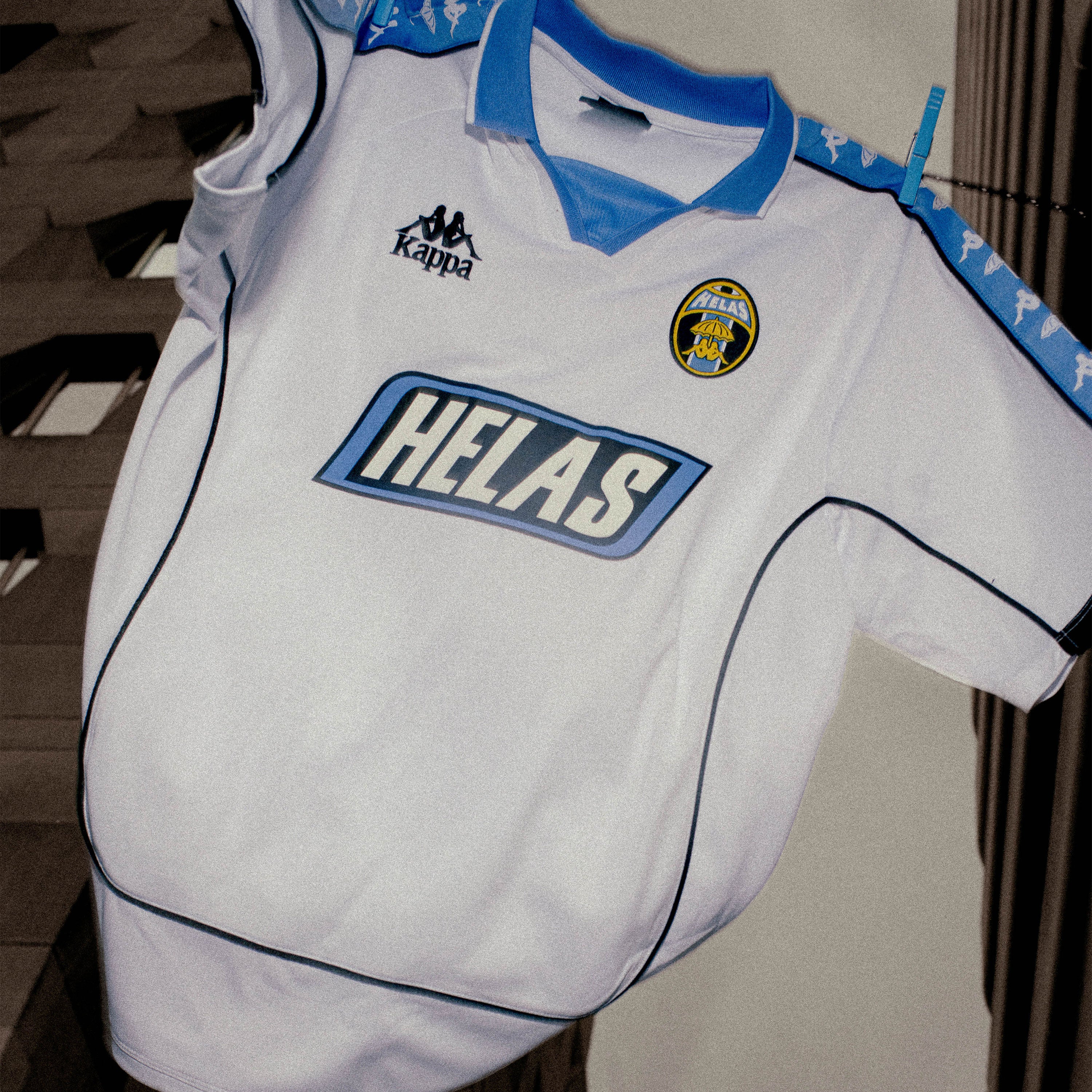 Kappa X Hèlas - Authentic Garron Jersey - White