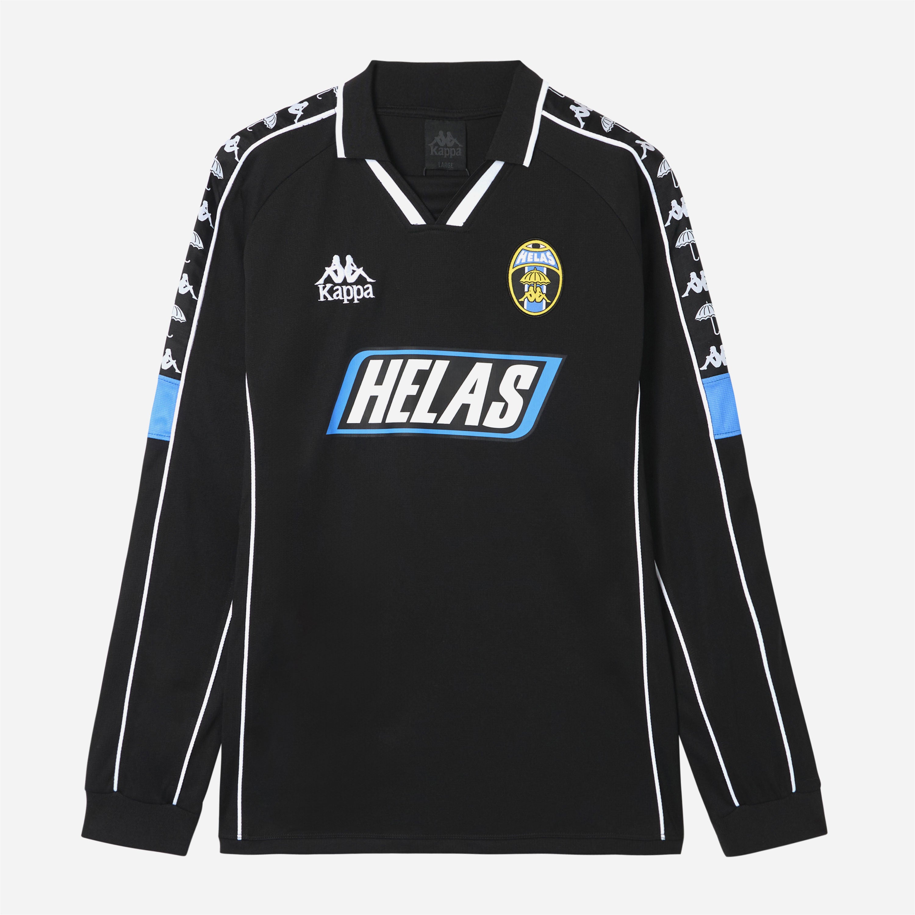 Kappa X Hèlas - Polo - Black