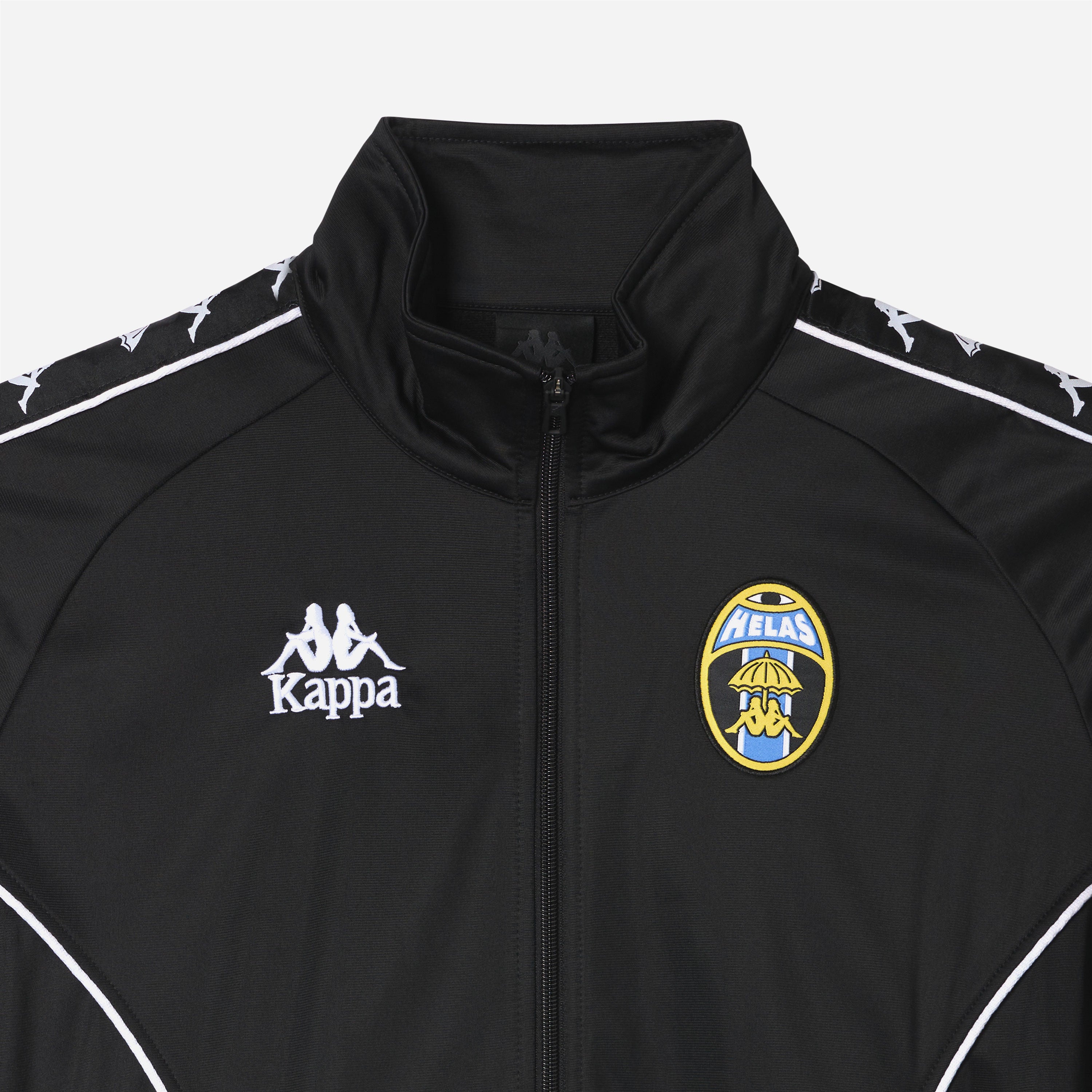 Kappa x Hélas - Authentic Garand Tracksuit Jacket - Black