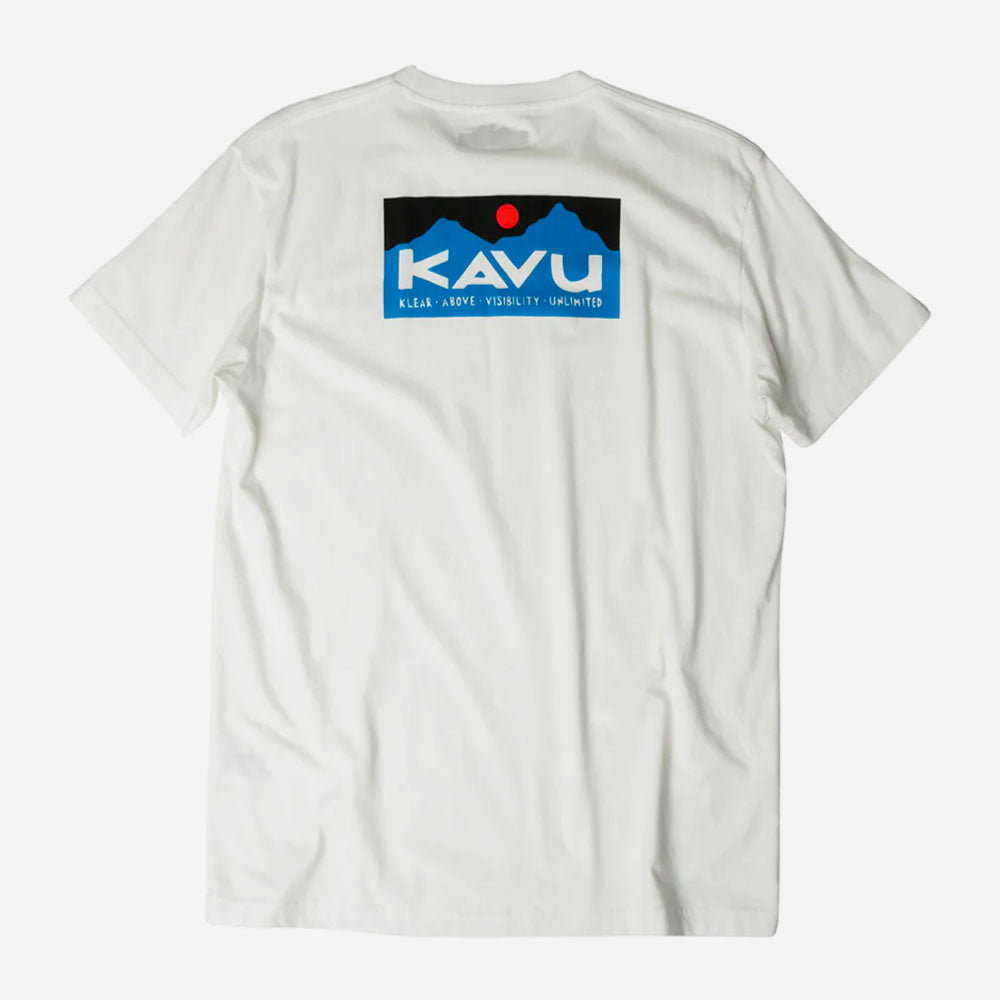 KAVU - KLEAR ABOVE ETCH ART TEE - Off White