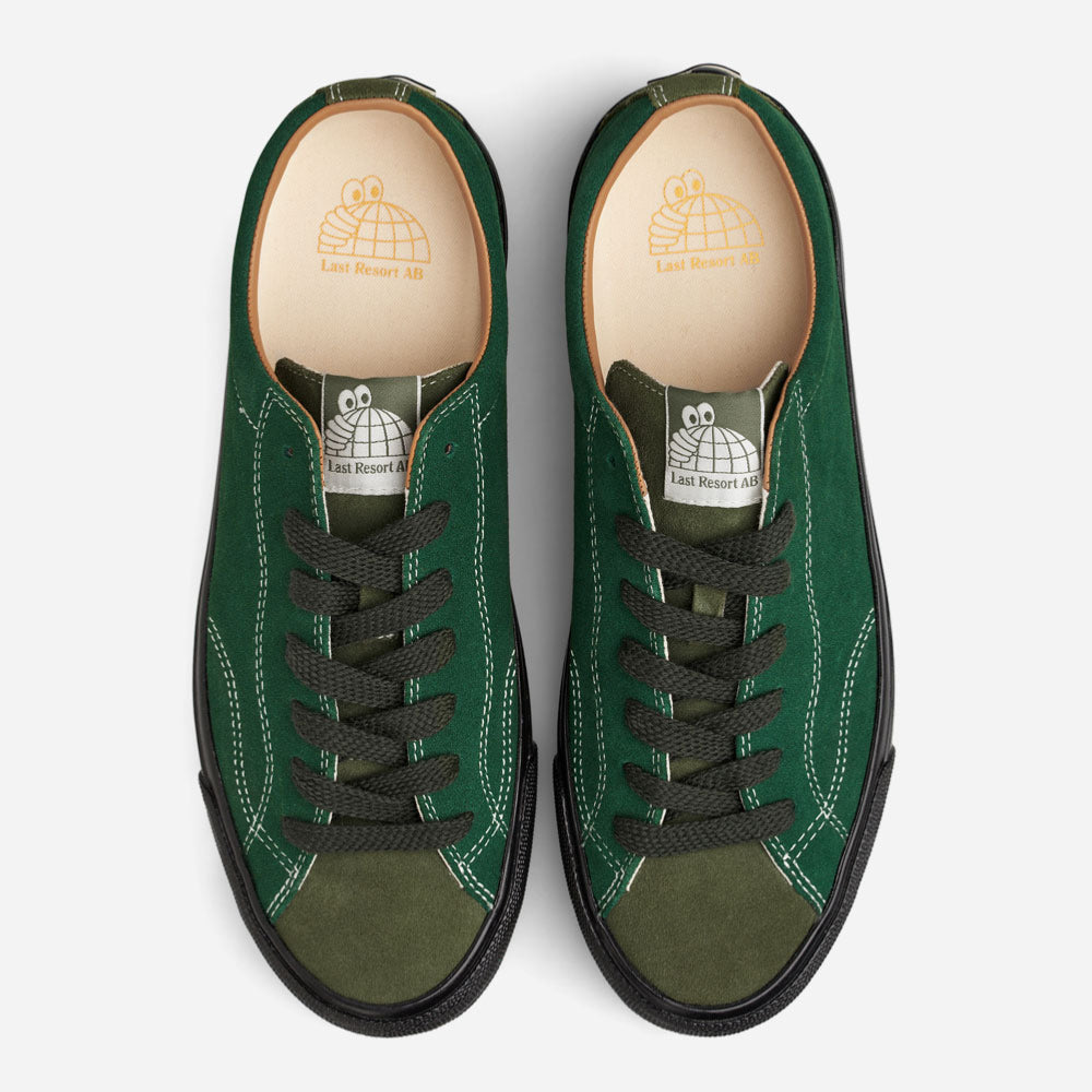 LAST RESORT AB - VM003 SUEDE LO - Duo Green - Black