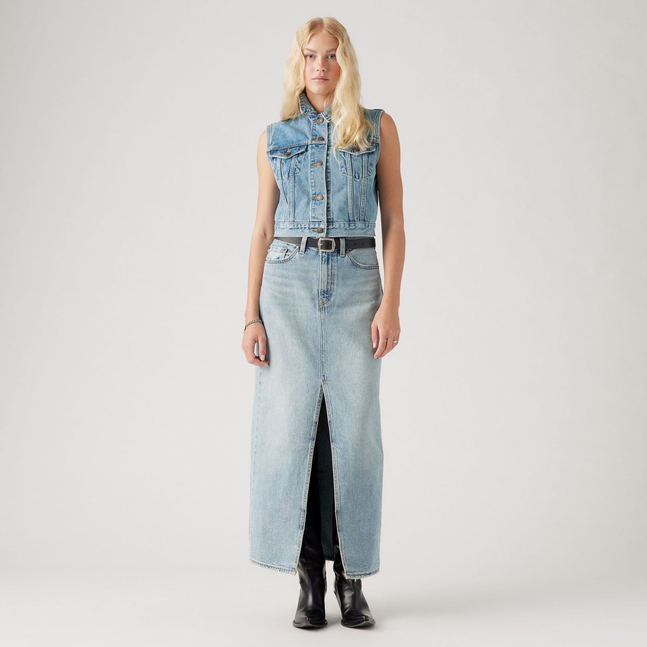 Levi's - Ankle Column Skirt - Please Hold