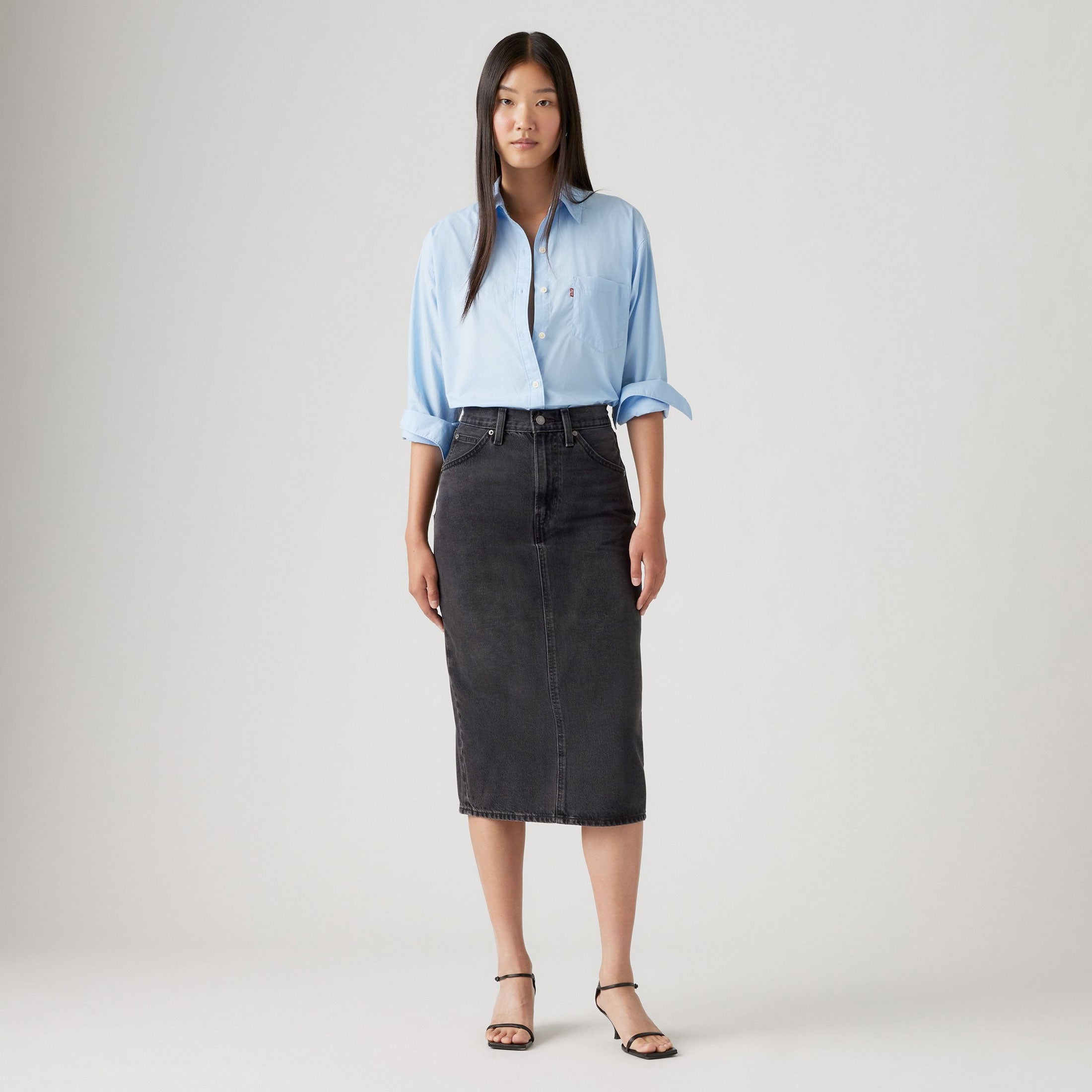 Levi's - HR Back Slit Skirt - Wandering Spirit Clean