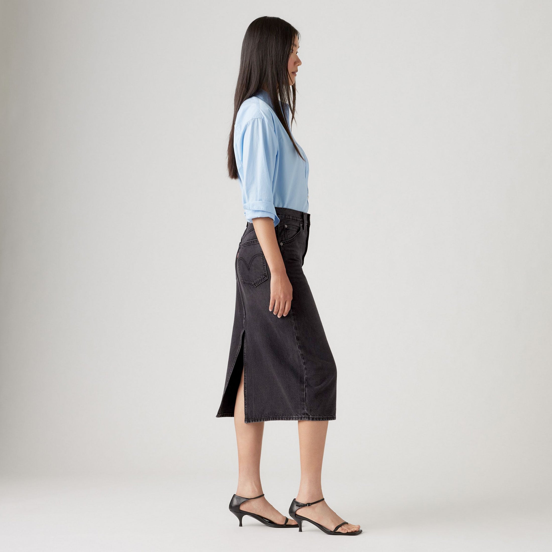 Levi's - HR Back Slit Skirt - Wandering Spirit Clean