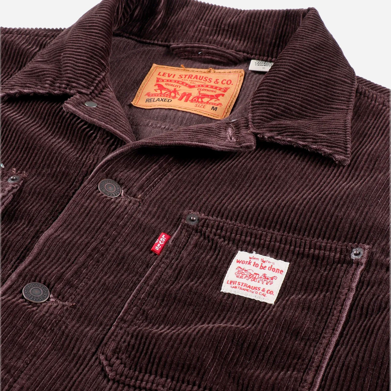 Levi's Workwear - Sunrise Trucker - Black Coffee