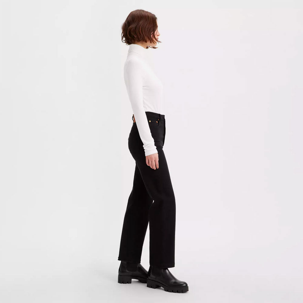 Levi's - Ribcage Straight Ankle Women's Jeans - Black Sprout