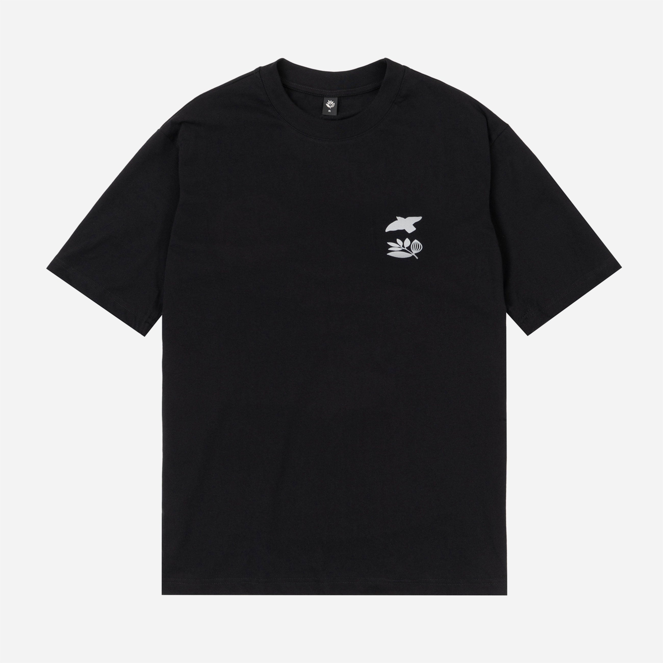 Magenta - Aerial Tee - Black