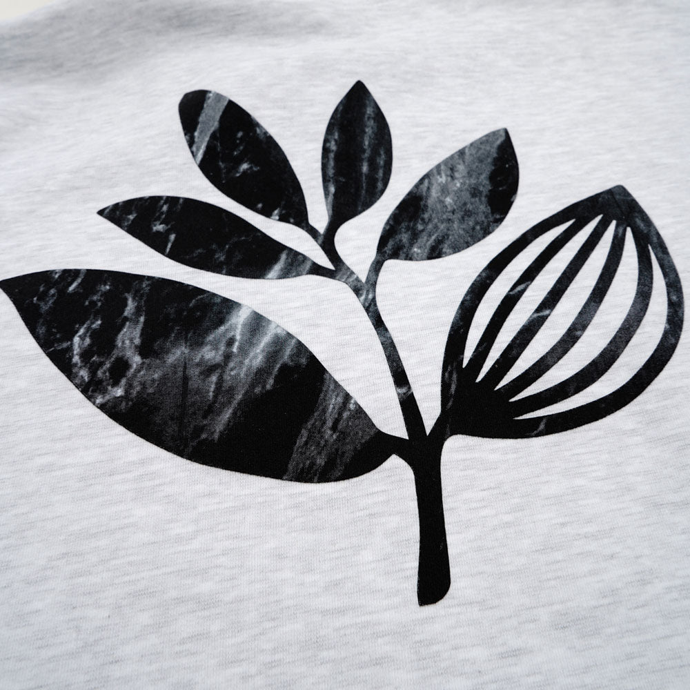 MAGENTA - MARBLE HOODIE - ASH