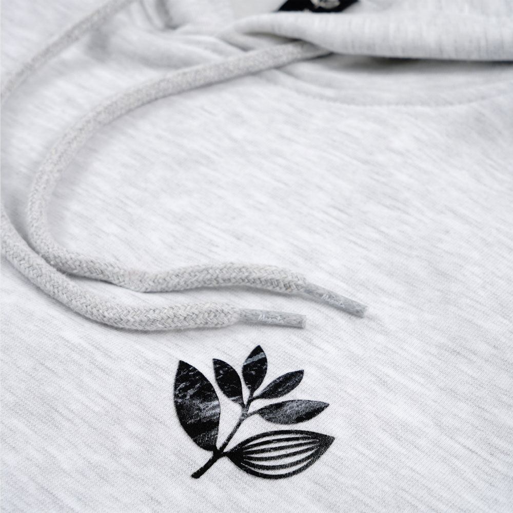 MAGENTA - MARBLE HOODIE - ASH