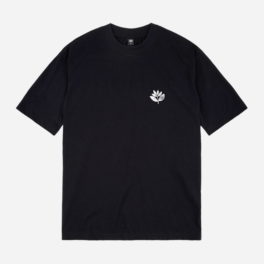 MAGENTA - MARBLE TEE - Black