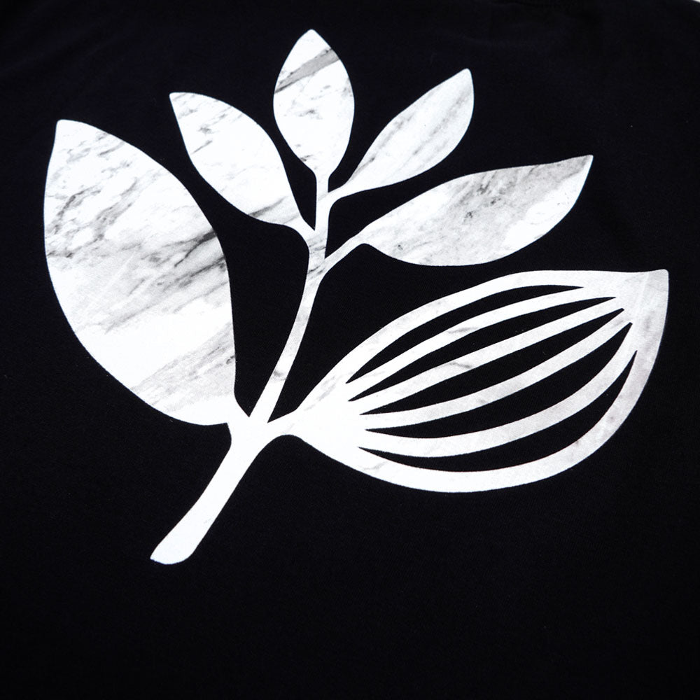 MAGENTA - MARBLE TEE - Black