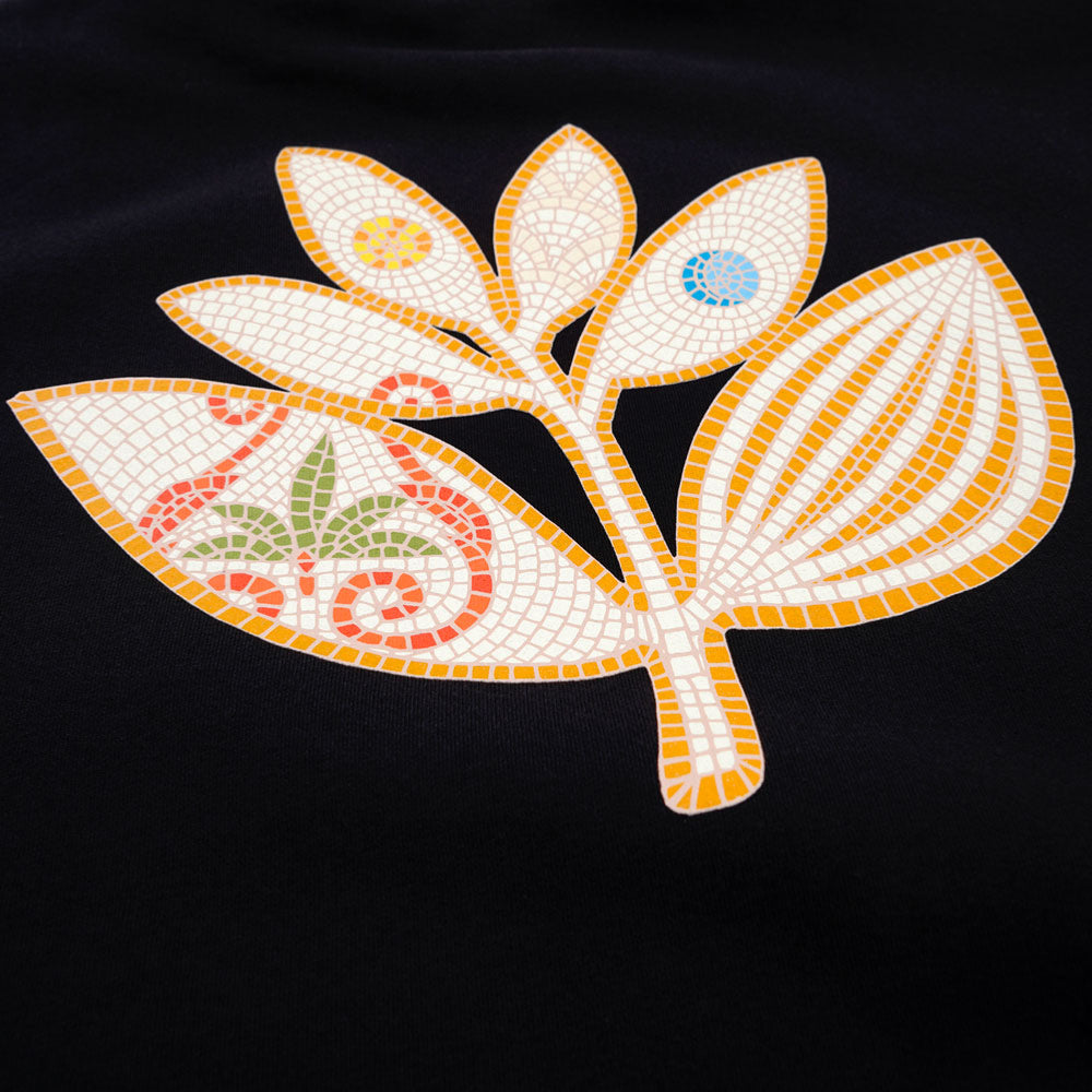 MAGENTA - MOSAIC HOODIE - BLACK