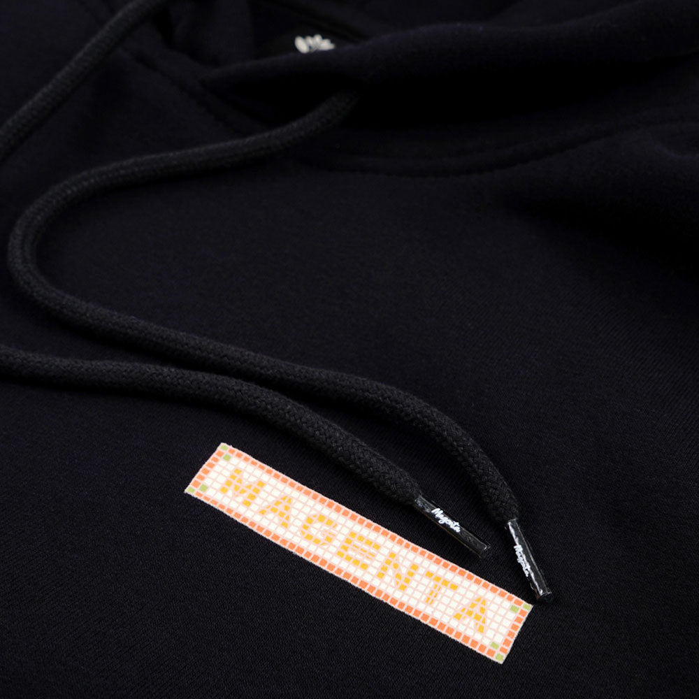 MAGENTA - MOSAIC HOODIE - BLACK