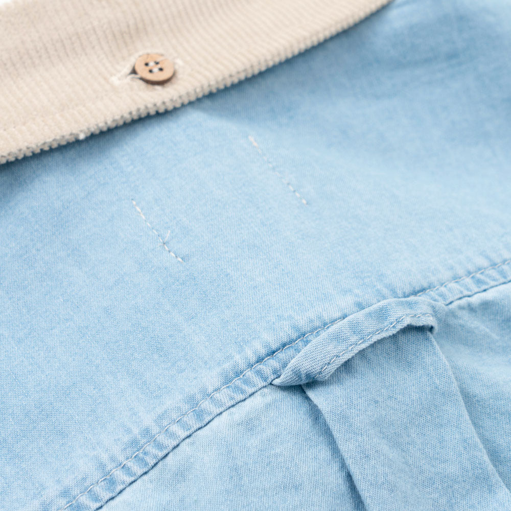 MAGENTA - PWS SHIRT - Washed Denim