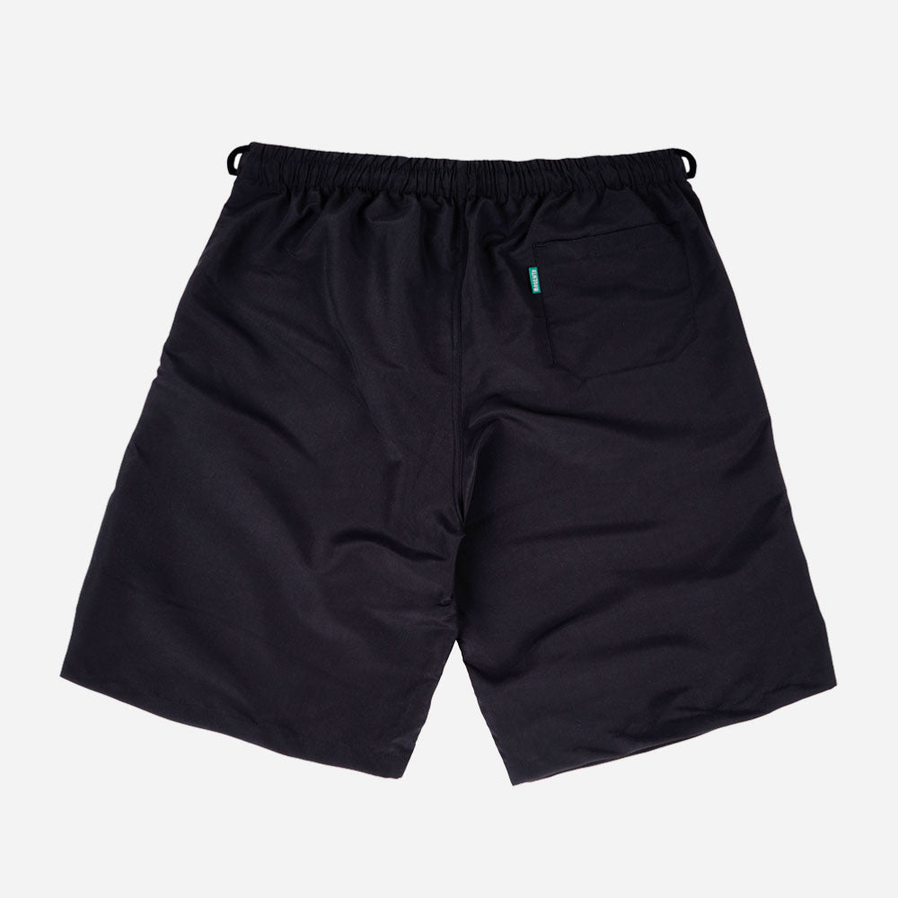 MAGENTA - SUNSET NYLON SHORTS - Black