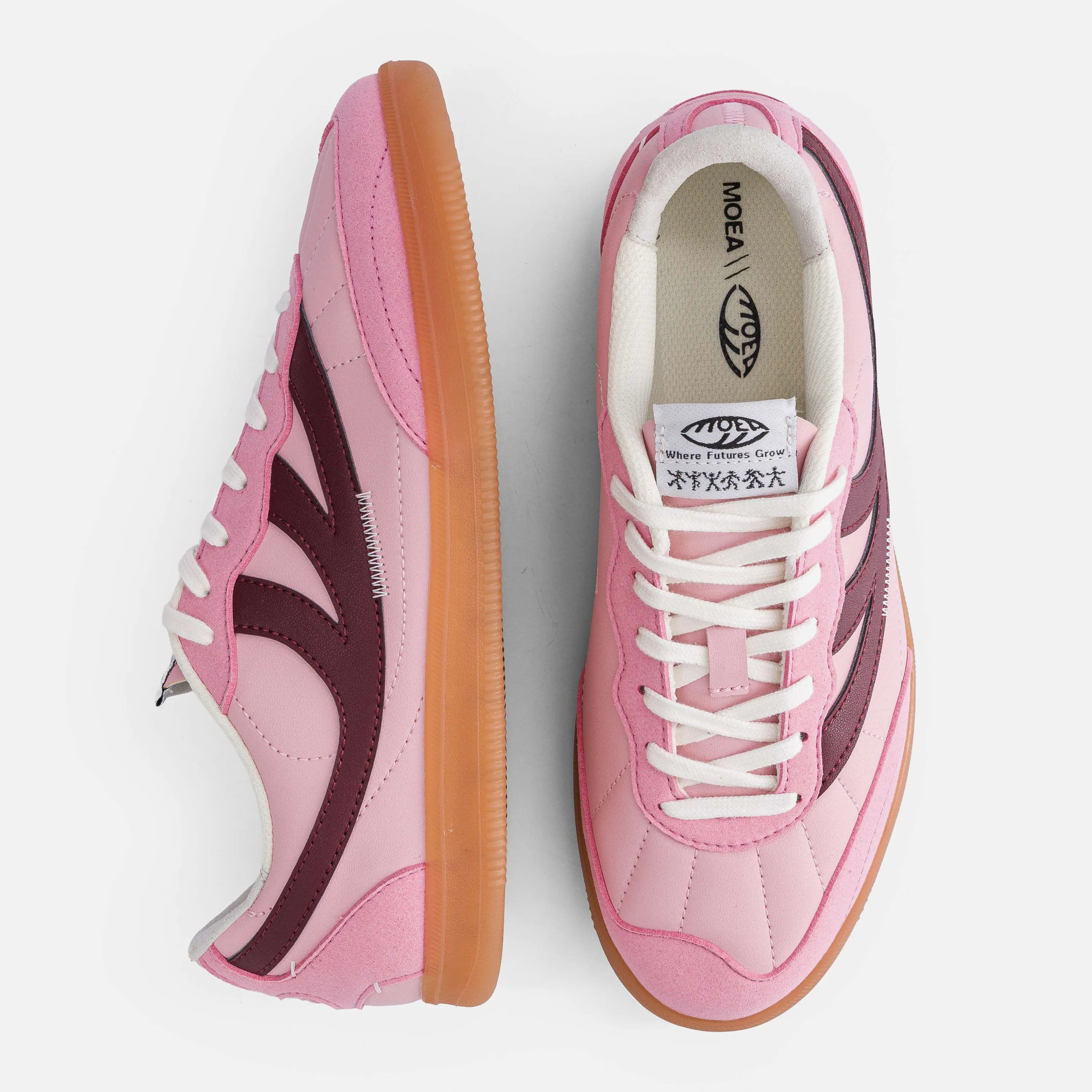 Baskets MoEa Flow Pink and Wine Corn