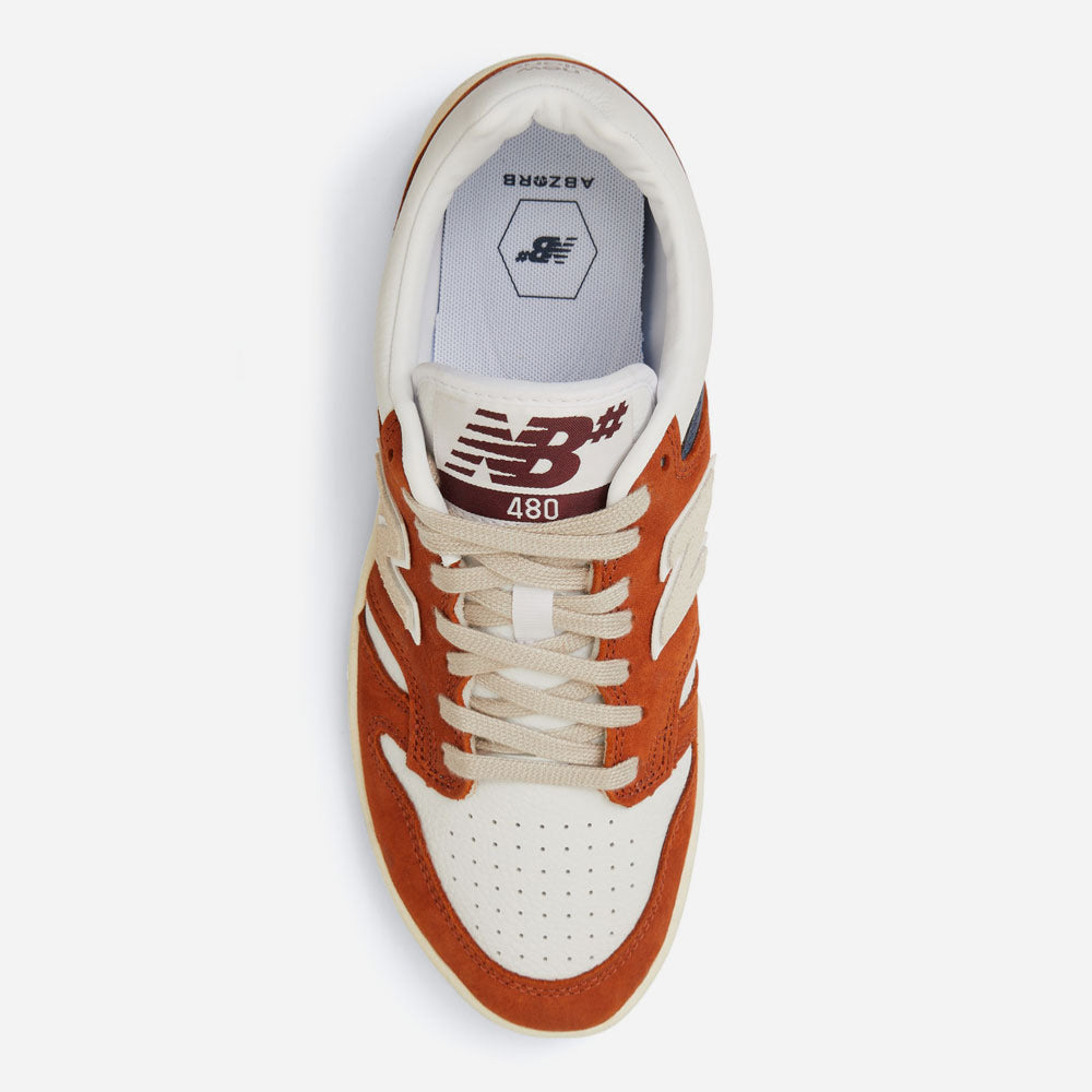 NEW BALANCE NUMERIC - NM 480 - Rust - White
