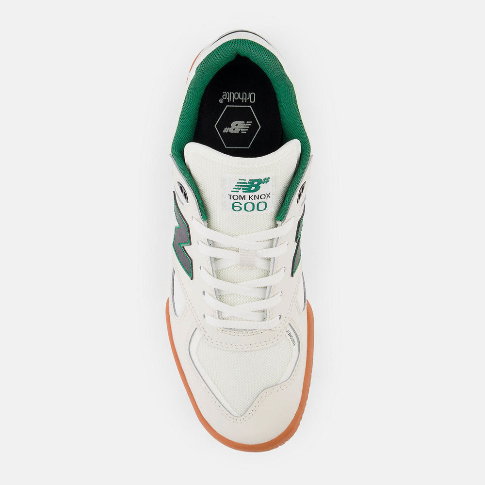 NEW BALANCE NUMERIC - NM 600 TOM KNOX - White Green