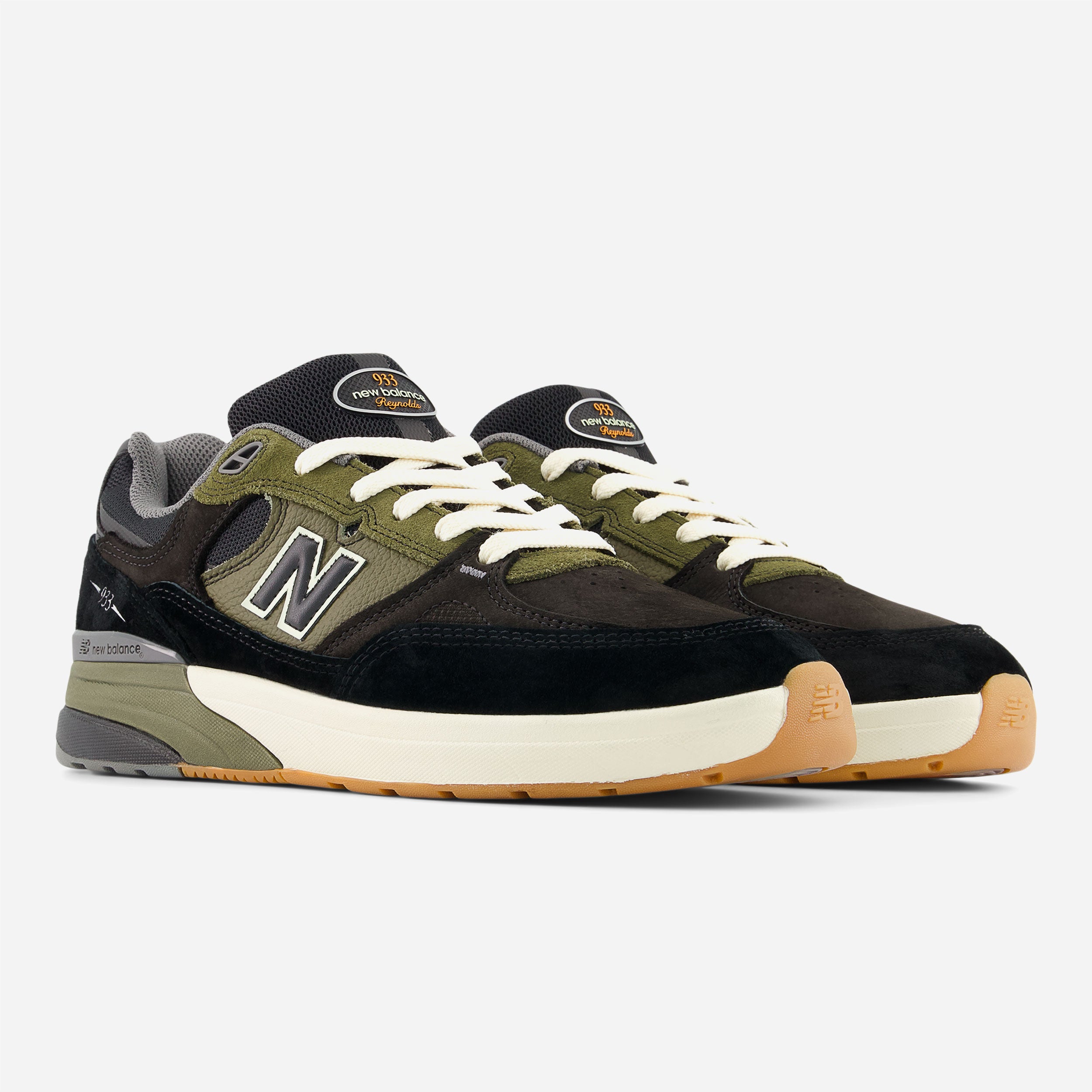 New Balance Numeric x Andrew Reynolds- 933 - Black Dark Olivine