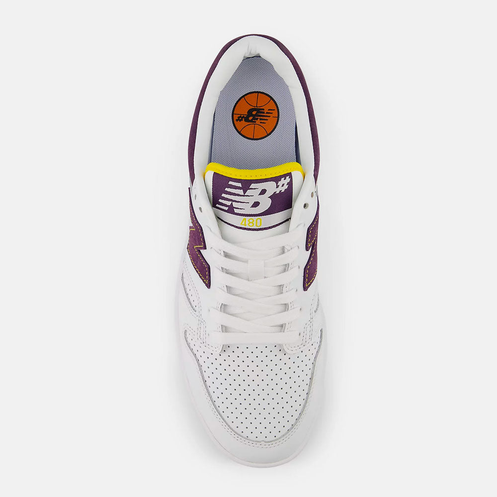 NEW BALANCE NUMERIC - NM 480 PST - White Purple