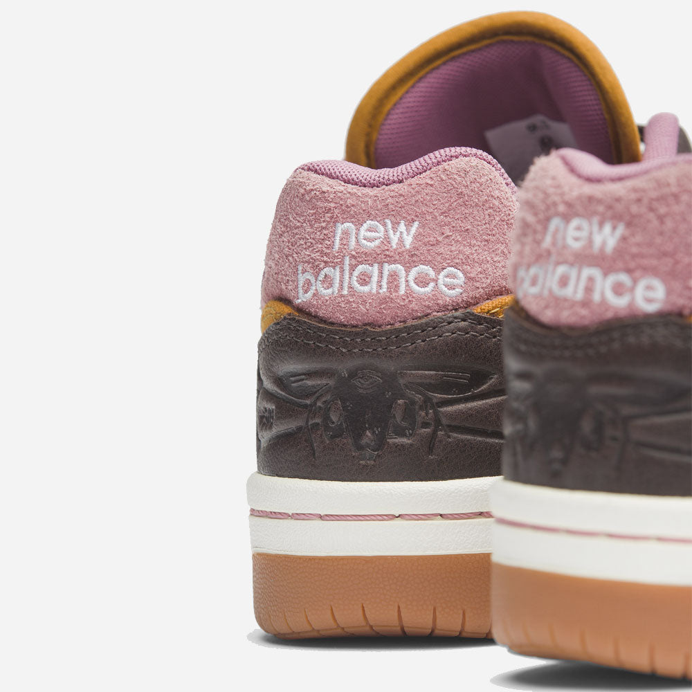 NEW BALANCE NUMERIC x JEREMY FISH - NM 480 FXT - Brown / Pink