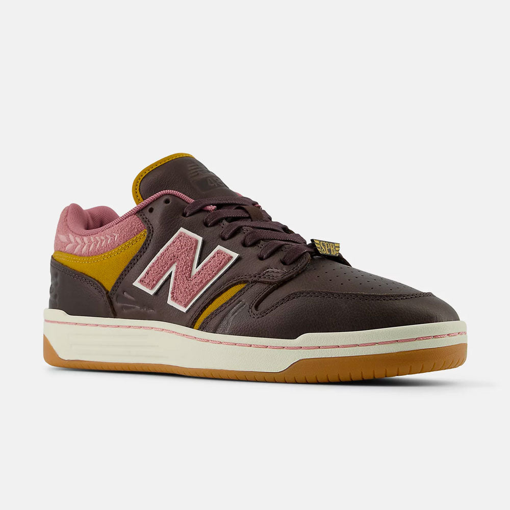 NEW BALANCE NUMERIC x JEREMY FISH - NM 480 FXT - Brown / Pink