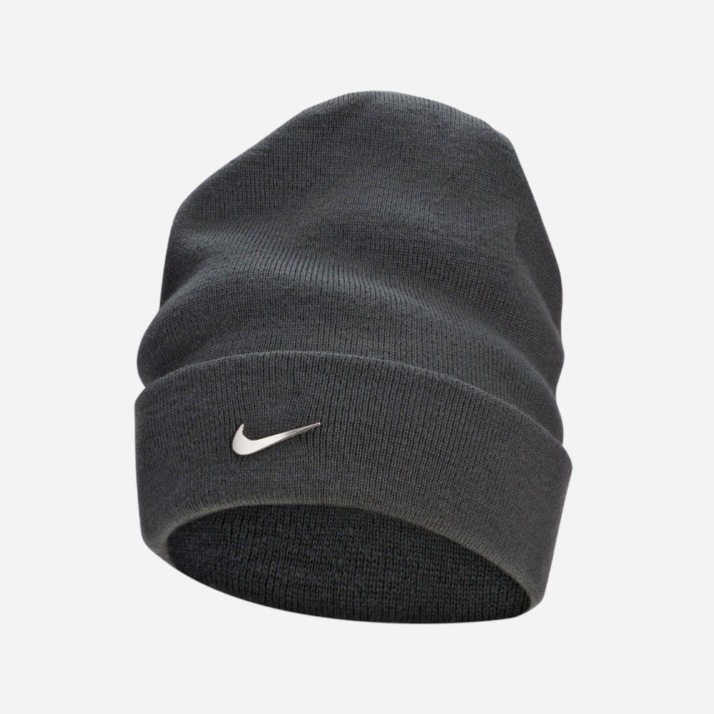 Nike - Peak beanie - Anthracite - Metallic Silver