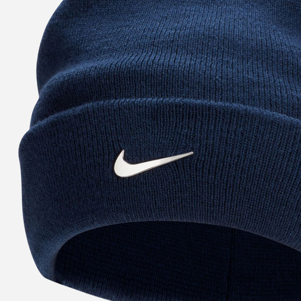 Nike - Peak beanie - Midnight Navy - Metallic Silver