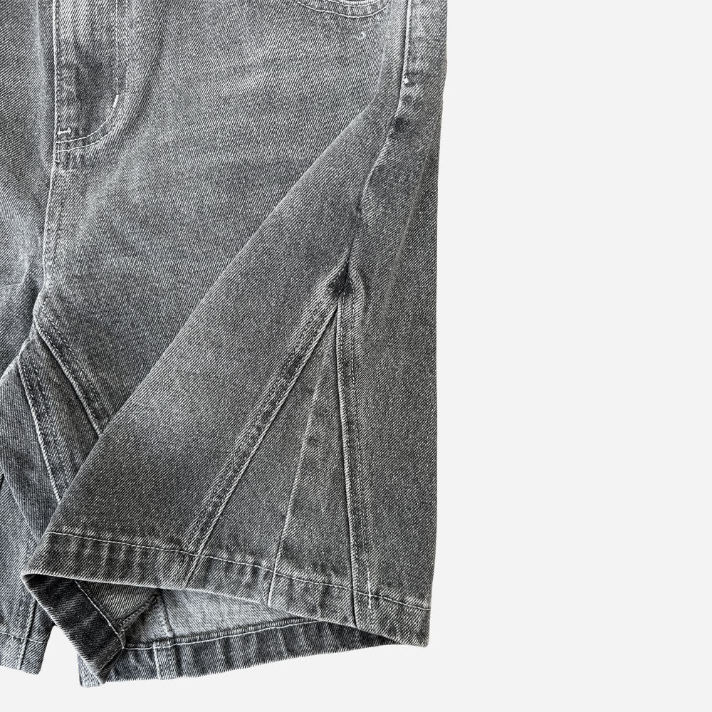 NEW AGE - Jorts Denim Short - Dark Grey
