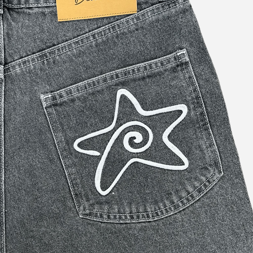 NEW AGE - Jorts Denim Short - Dark Grey