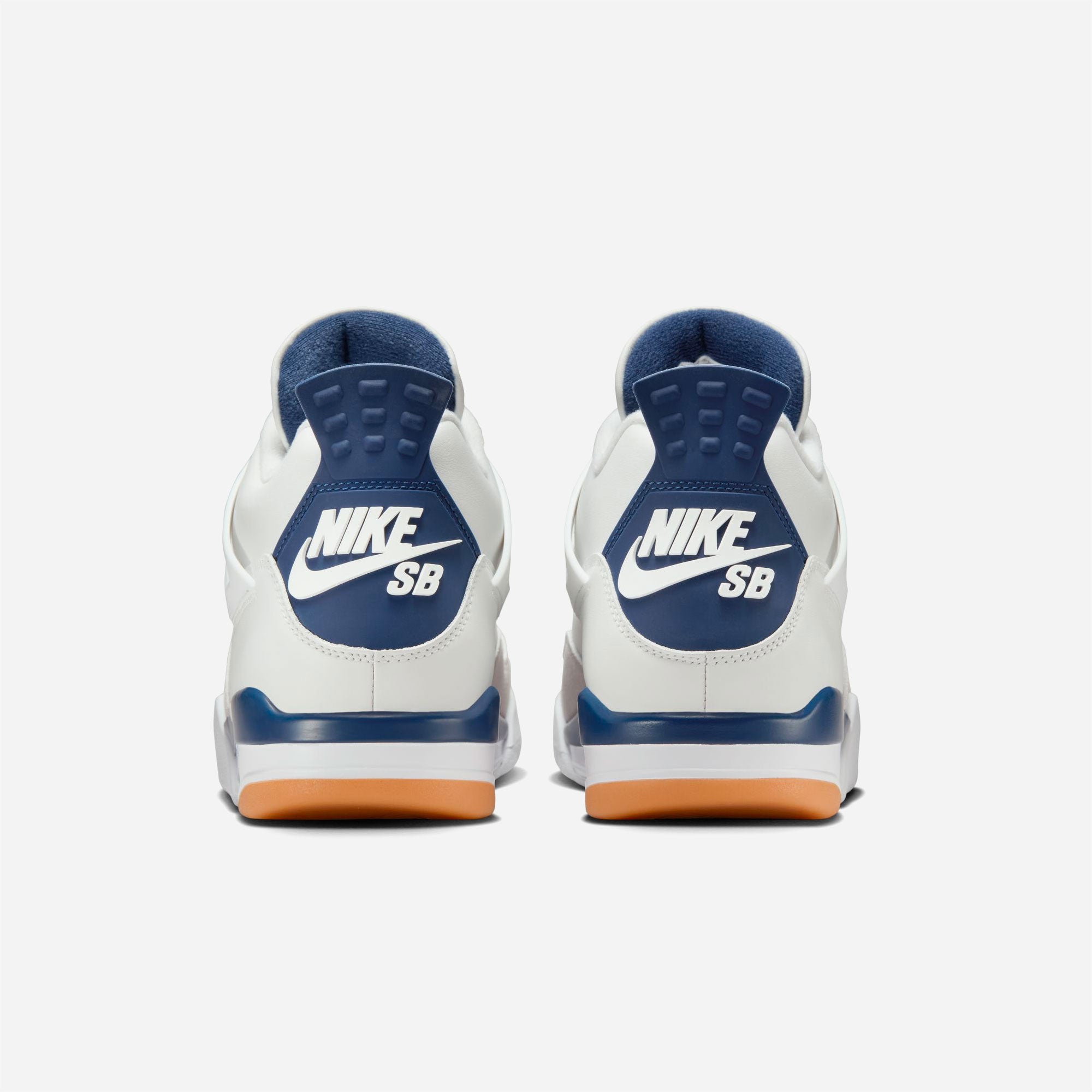 Nike SB - Air Jordan 4 - Summit White / White - Navy - Neutral Grey