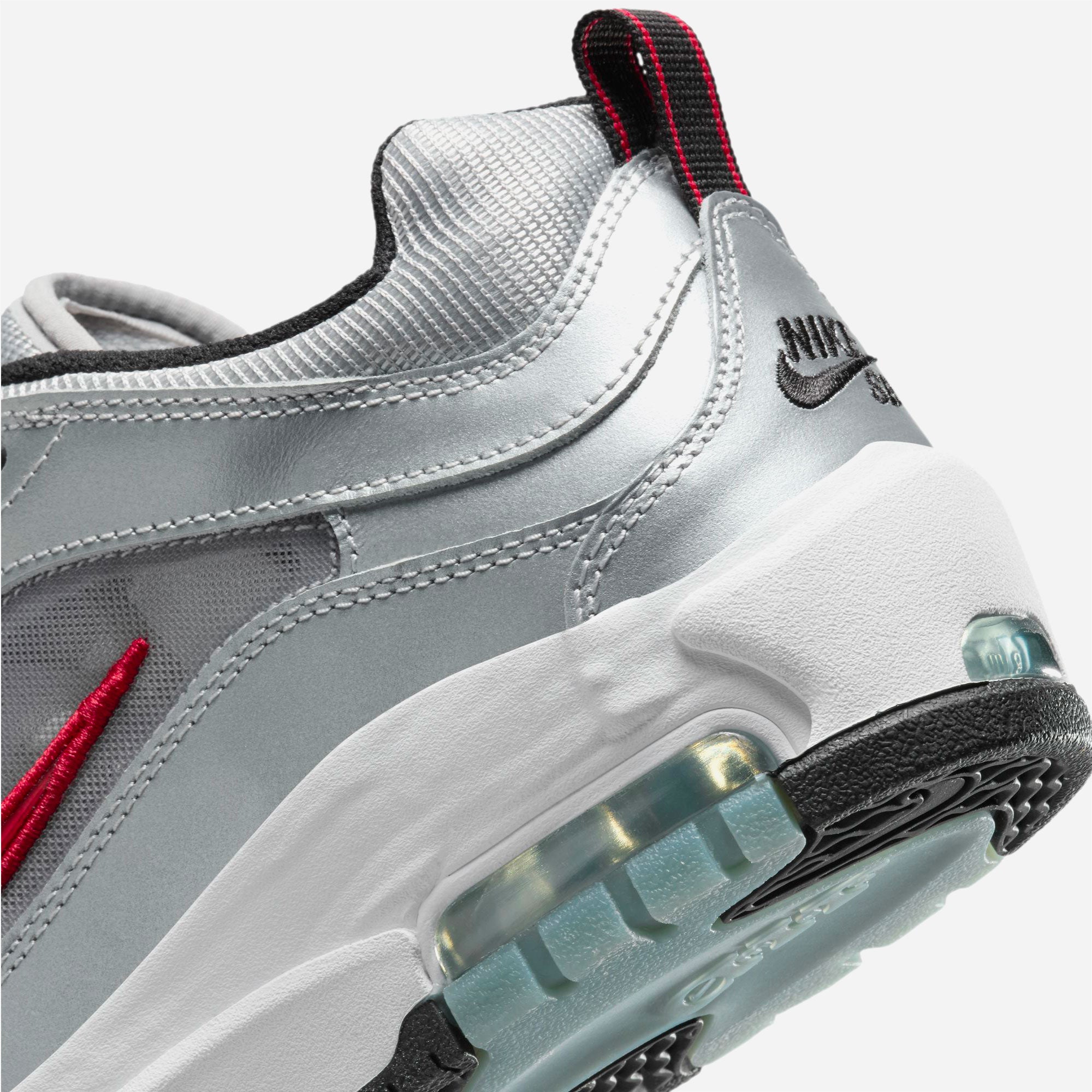 NIKE SB - AIR MAX ISHOD - METALLIC SILVER/VARSITY RED