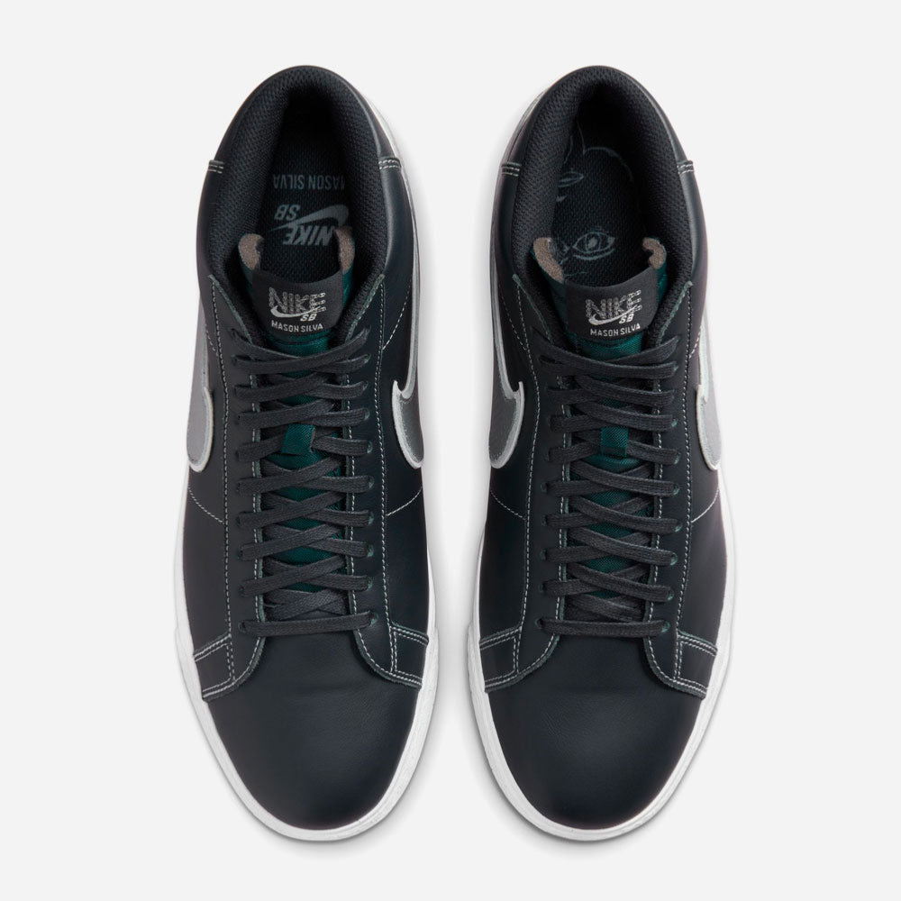 NIKE SB - ZOOM BLAZER MID x MASON SILVA - BLACKENED BLUE WOLF GREY BLACKENED BLUE