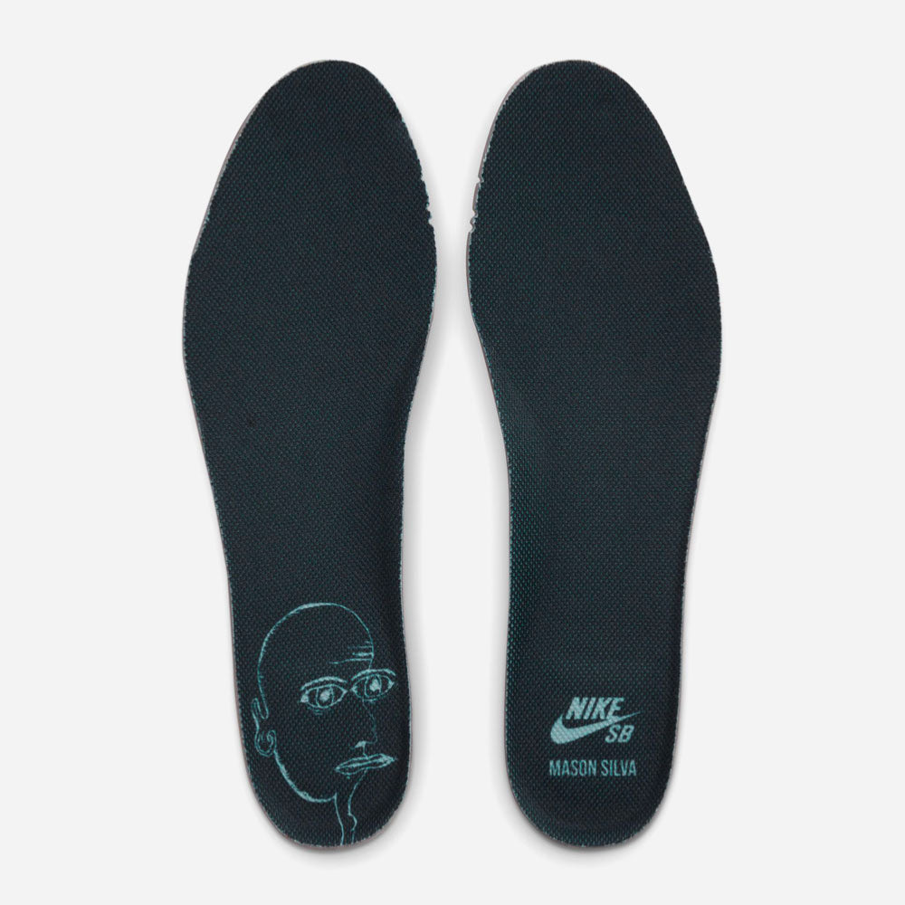 NIKE SB - ZOOM BLAZER MID x MASON SILVA - BLACKENED BLUE WOLF GREY BLACKENED BLUE