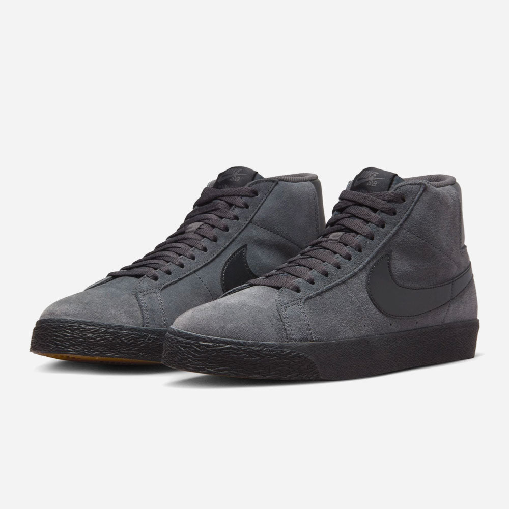NIKE SB - BLAZER MID - Anthracite - Black - Anthracite - Black