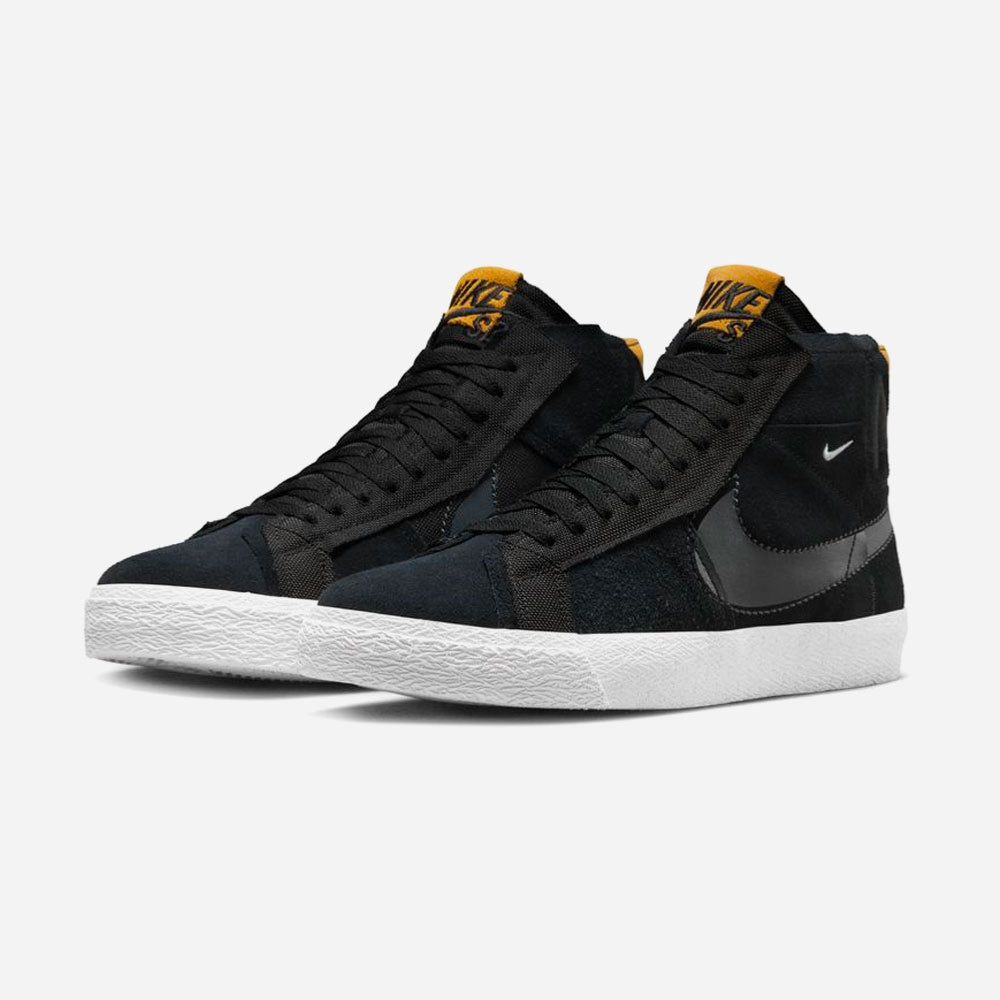 NIKE SB - ZOOM BLAZER MID PREMIUM - Black - Anthracite - Black - White