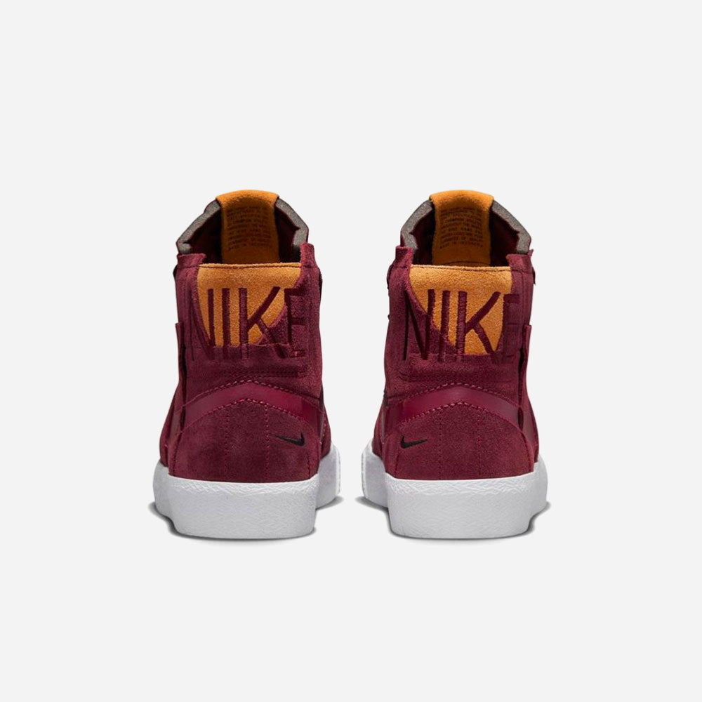 NIKE SB - ZOOM BLAZER MID PREMIUM - NIGHT MAROON-ROSEWOOD-NIGHT MAROON-WHITE