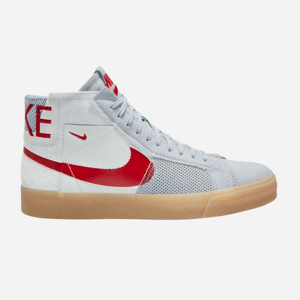 NIKE SB - ZOOM BLAZER MID PREMIUM - SUMMIT WHITE-UNIVERSITY RED