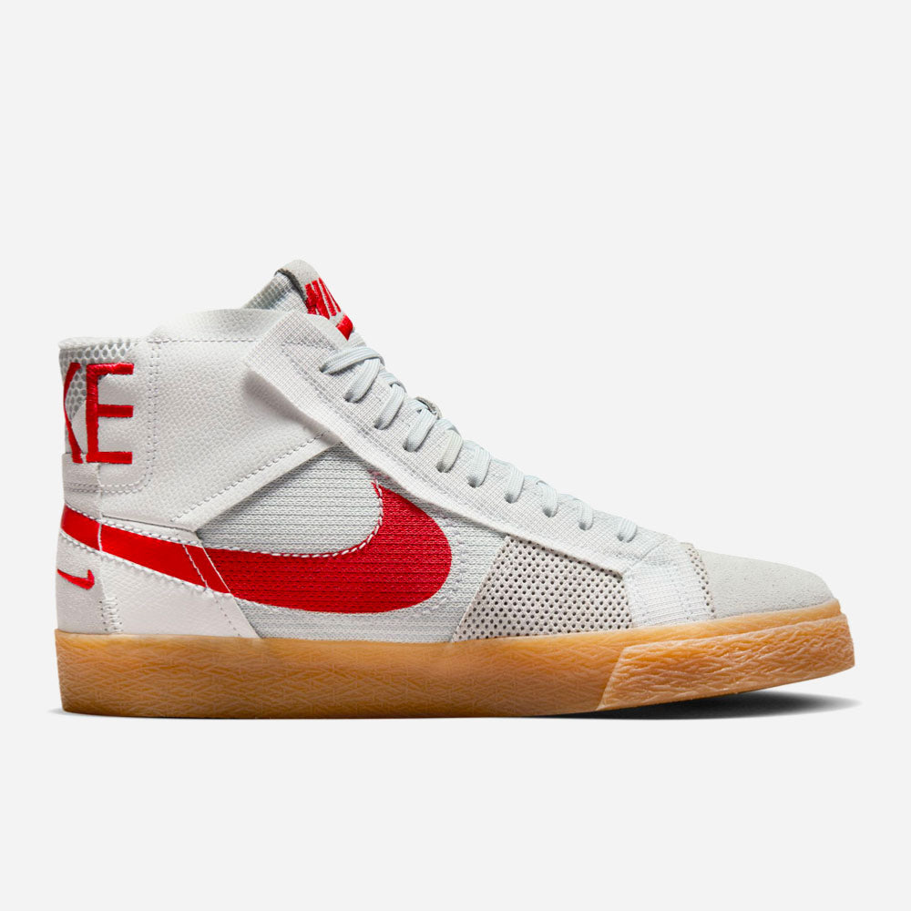 NIKE SB - ZOOM BLAZER MID PREMIUM - SUMMIT WHITE-UNIVERSITY RED